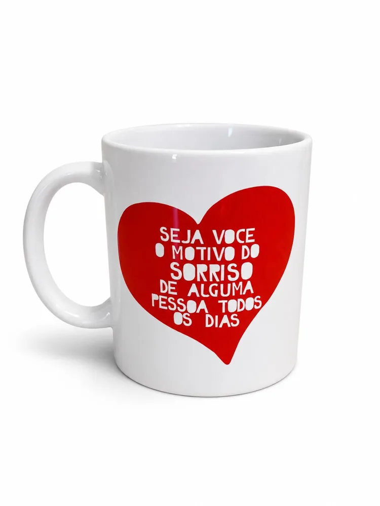Caneca Seja Você O Motivo Do Sorriso